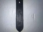New Black Genuine Leather Nocona Silver Pendent 46” Belt #N2235601 NN-133