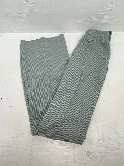 New Vintage Green Checkered Dickson Jenkins Polyester Pants #535 ZZ-63