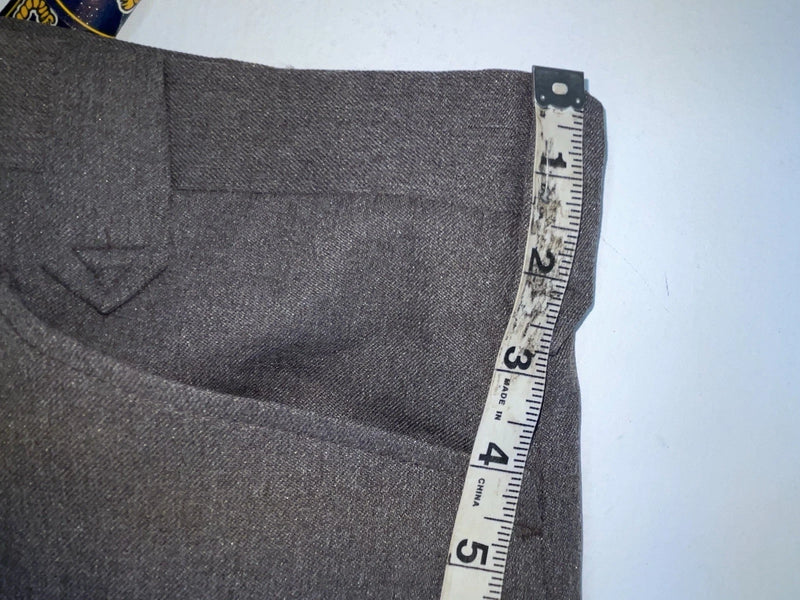 New Vintage Gray Circle S Polyester Pants #CP4768 OO-102