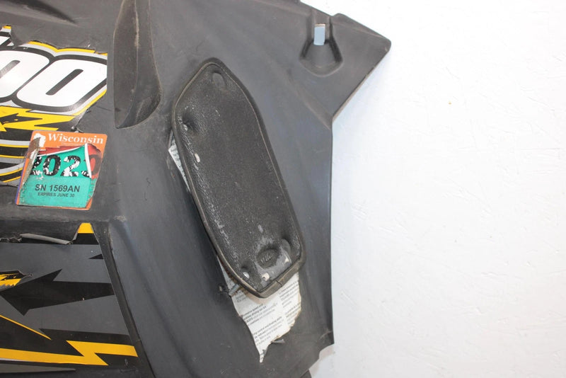 07 Ski-doo Mxz 800 Blizzard Ho Power Tek Oem Left Side Panel 517302803 SS5
