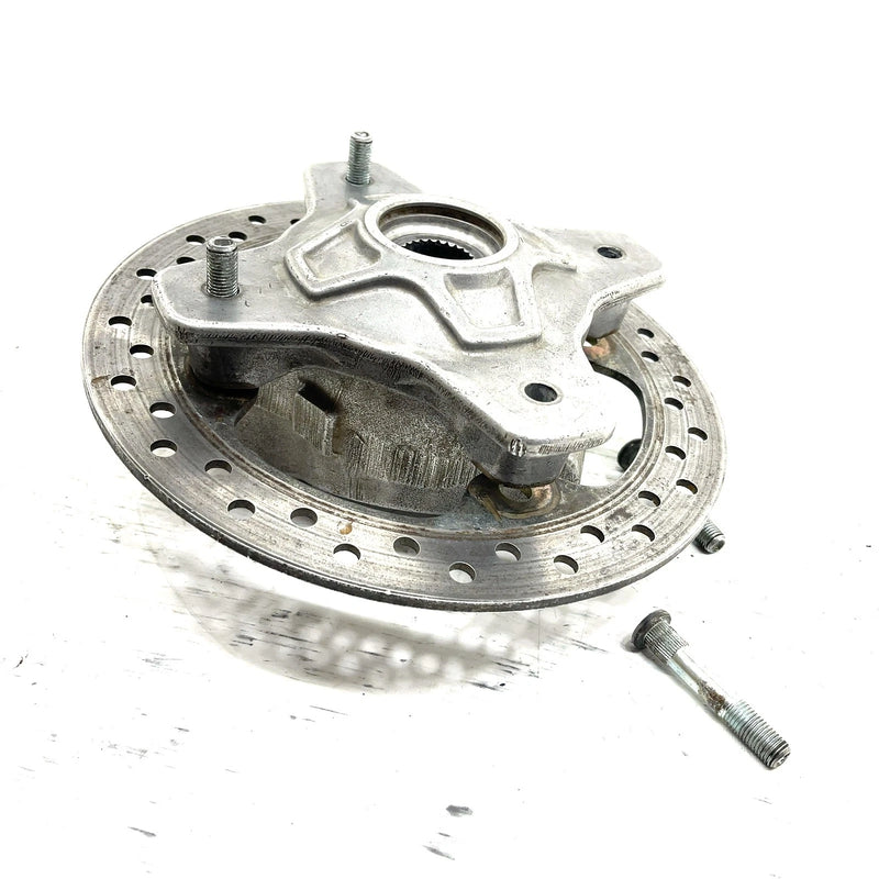 12 Polaris Sportsman 550 OEM Left Steering Knuckle/Hub Assembly 5143613 AP238