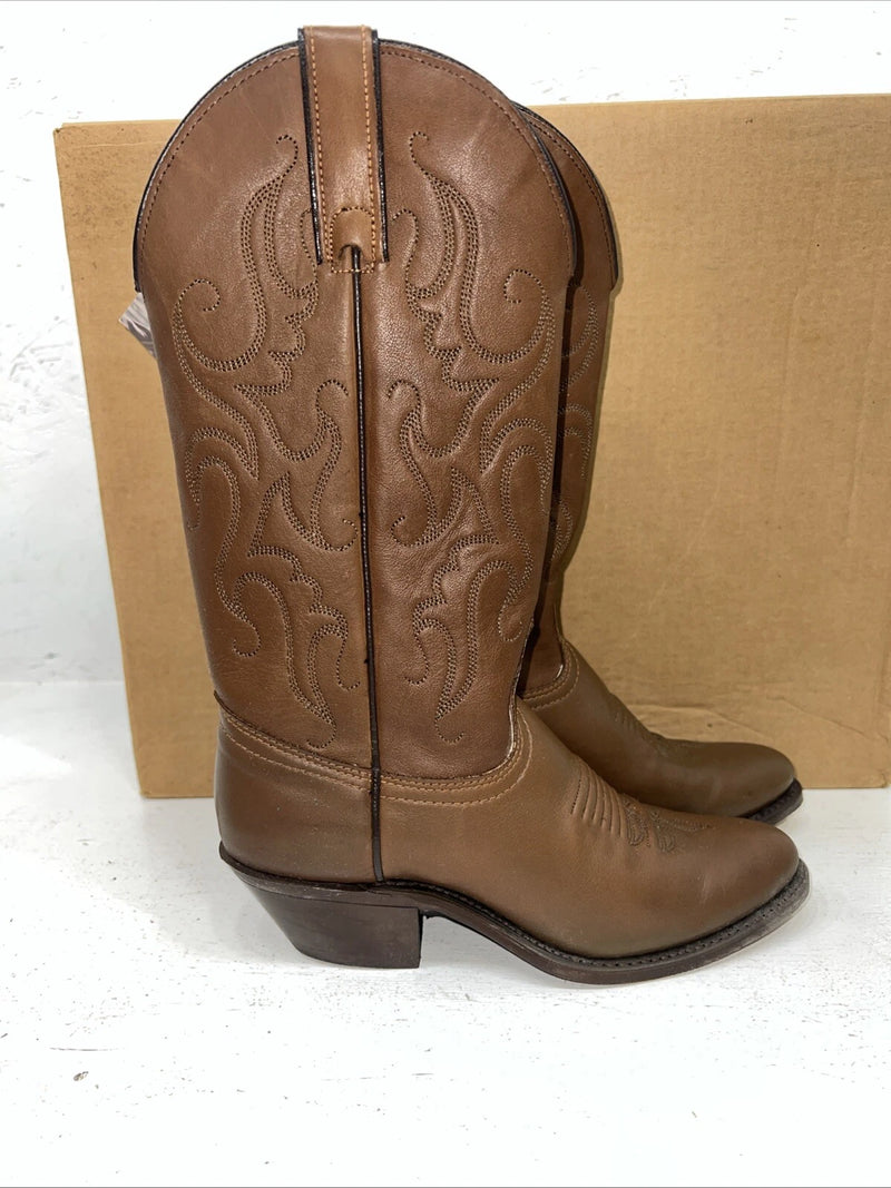New Women’s Brown Texas Brand Cowboy Boots. 4931 6 M. 20-137