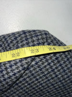 New Men’s Pioneer Wear Blue Plaid Suit Jacket 44 #12504 X-603