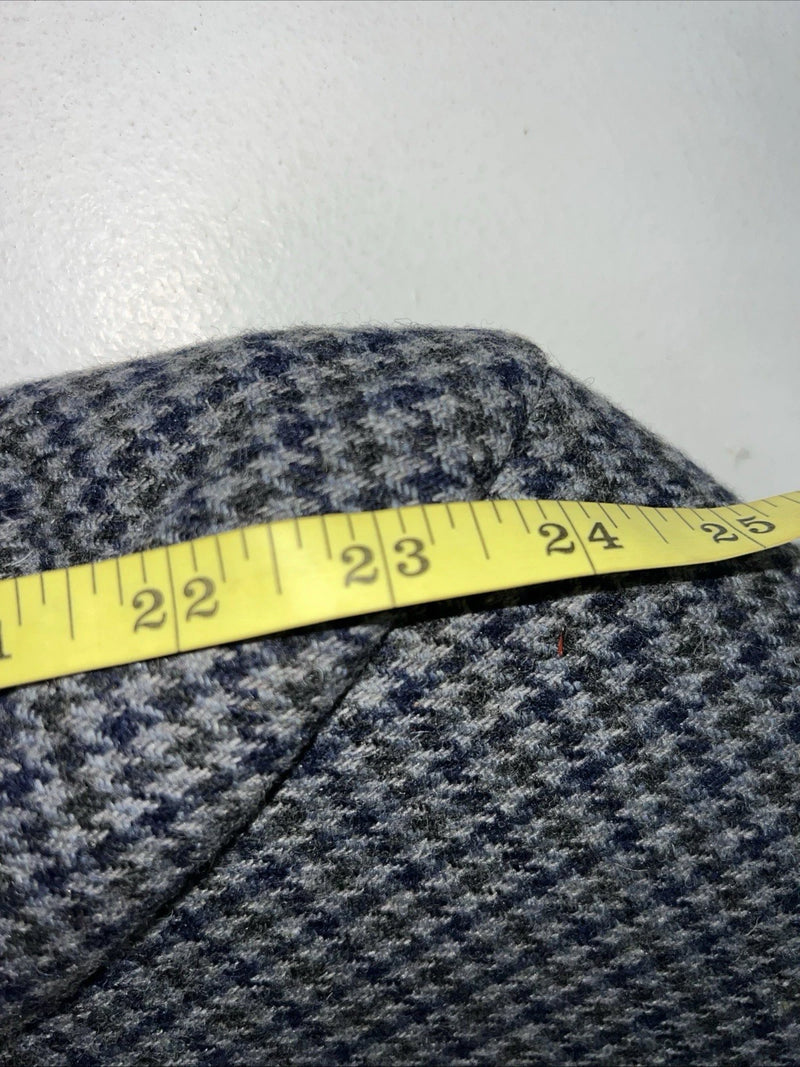 New Men’s Pioneer Wear Blue Plaid Suit Jacket 44 #12504 X-603