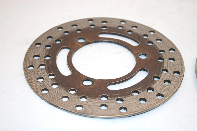 00 Kawasaki Prairie 300 Kvf300b2 Oem Front Brake Disc Pair 41080-1216 AK0