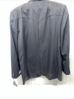 New Men’s Black Circle S Dress Coat 48L #CC1929 WW-55