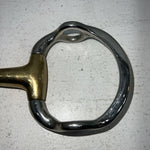 New Kelly Silver Star 5” Smooth Mouth Gag Snaffle Bit #25903 BB-502