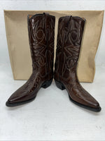 New Women’s Brown Texas Brand Cowboy Boots. L41  6 M. 20-91