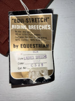 New Women’s Burnt Orange Equestrian English Riding Breeches. 24 R C 522 D-72