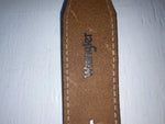 New Brown Genuine Leather Wrangler Color Stripes 34” Belt #621015 JJ-10