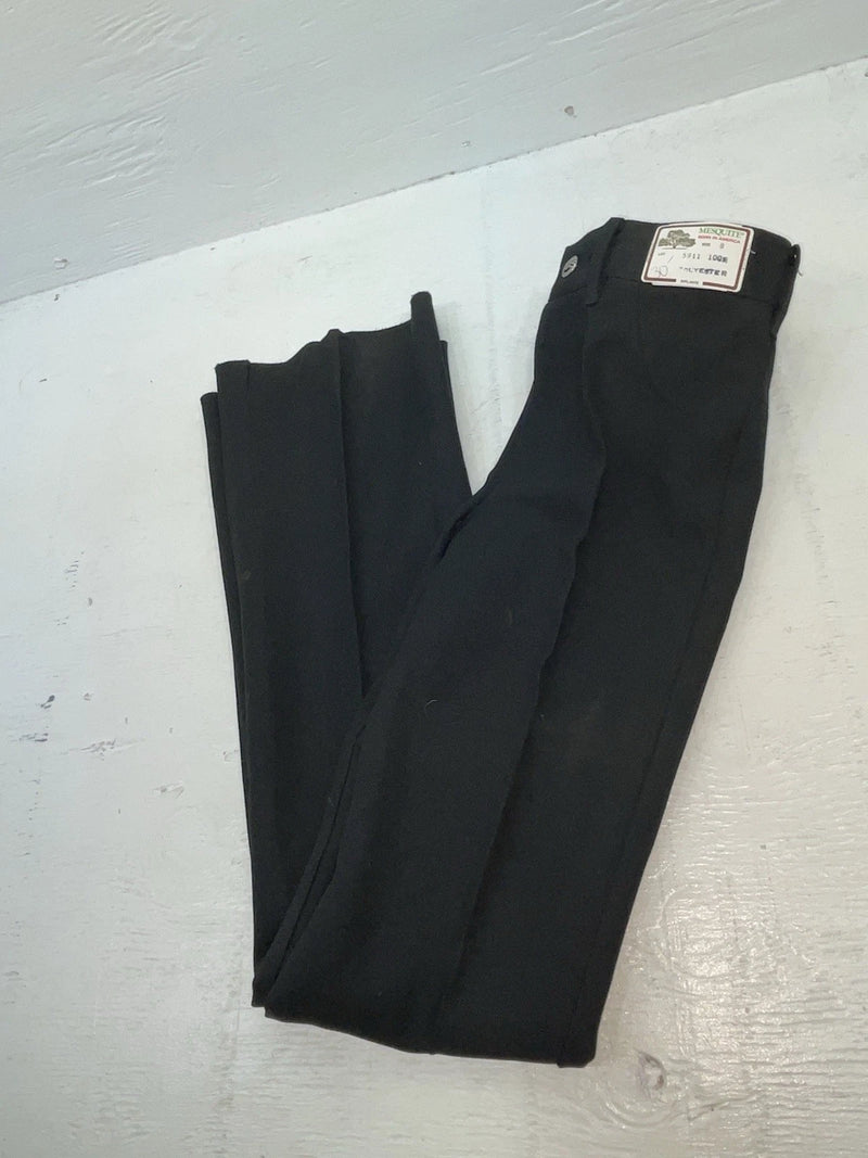 New Vintage Black Mesquite Polyester Pants #5911 3A-106