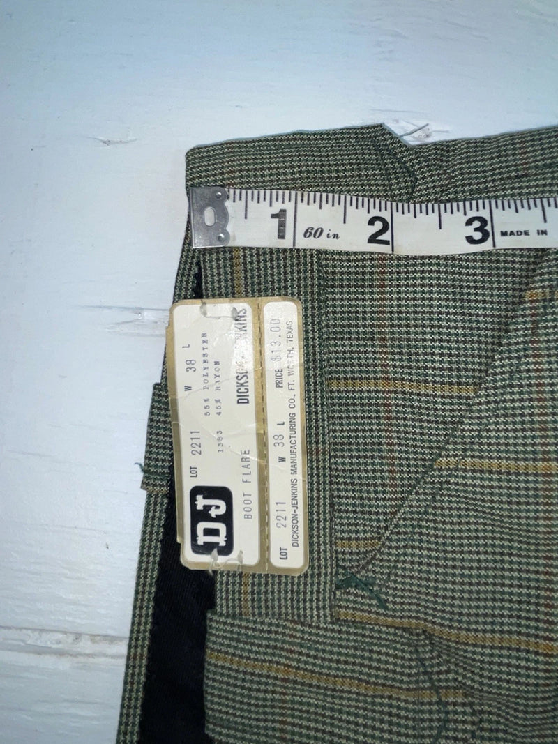 New Vintage Green Dickson Jenkins Polyester Pants #2211 XX-96