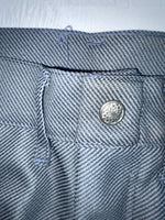 New Vintage Blue Speckled Miller Polyester Pants #2624 3A-19