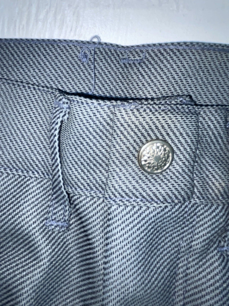 New Vintage Blue Speckled Miller Polyester Pants #2624 3A-19