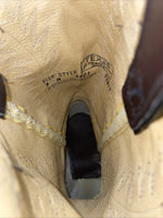 New Women’s Cherry Black Texas Brand Cowboy Boots. 4003 7 M. 18-107