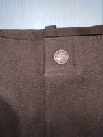 New Vintage Brown Dickson Jenkins Polyester Pants #5510 ZZ-87