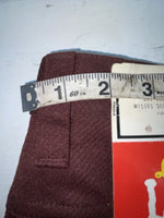 New Vintage Red Lee Polyester Pants #2610861 VV-39