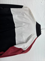 New Men’s Cowboy Threads Black Red White Long Sleeve Button Up Medium O-60