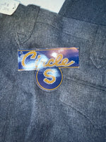 New Vintage Blue Circle S Polyester Pants #CP4776 ZZ-27
