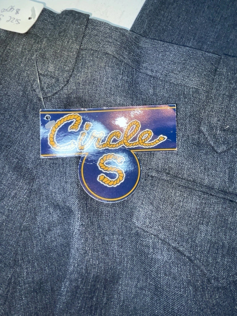 New Vintage Blue Circle S Polyester Pants #CP4776 ZZ-27