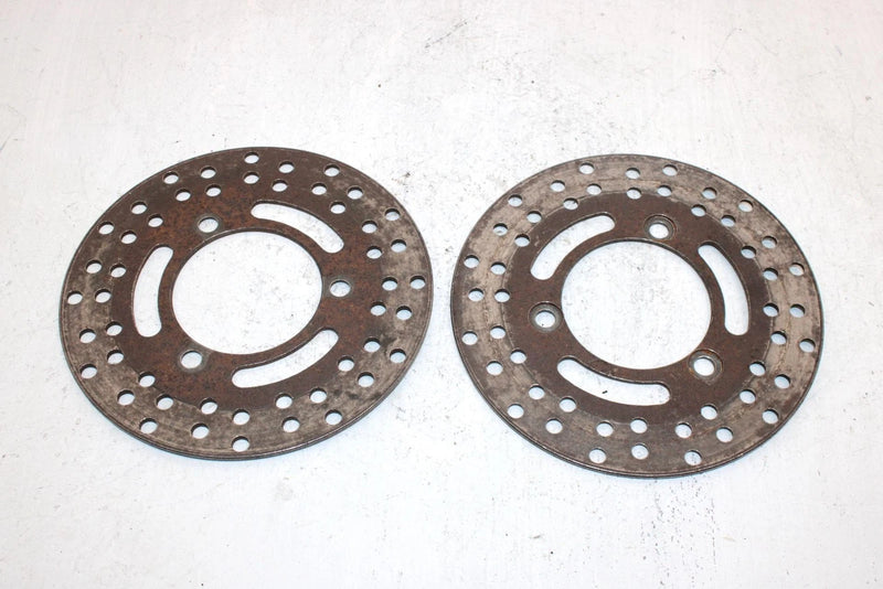 1996 Kawasaki Bayou 300 Oem Front Brake Rotor Pair 41080-1216 AK19