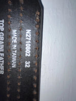 New Brown Genuine Leather HD Xtreme 32” Belt #N2710802 JJ-29