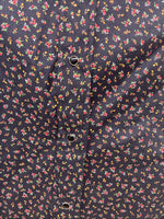 New Women’s Dickson Jenkins Floral Long Sleeve Pearl Snap Size 34 MM-104