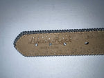 New Black Genuine Leather Blazin Roxx Silver Bling Cross S Belt #N3510401 Z-70