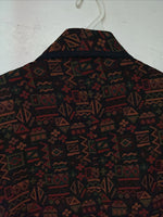 New Women’s Red Aztec Crazy Cowgirl Cover Jacket Large #ccJ-74 UU-21