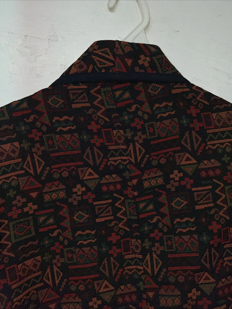 New Women’s Red Aztec Crazy Cowgirl Cover Jacket Large #ccJ-74 UU-21