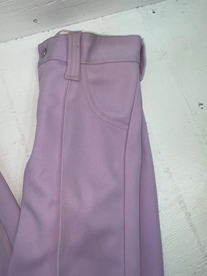 New Vintage Purple Polyester Pants #5450087 VV-23