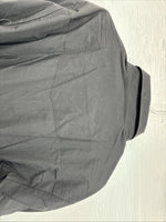 New Men’s ELY Cattleman Black Simple Long Sleeve Pearl Snap 17.5 X 35 XL J-29