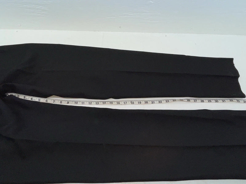 New Vintage Black Polyester Pants OO-36