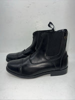 New Women’s Black EQUISTAR Short English Riding Boots. 467518 10. 12-70