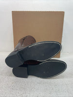 New Youth Cherry Black Texas Brand Cowboy Boots. 3008 4.5 4 1/2 D. 22-102