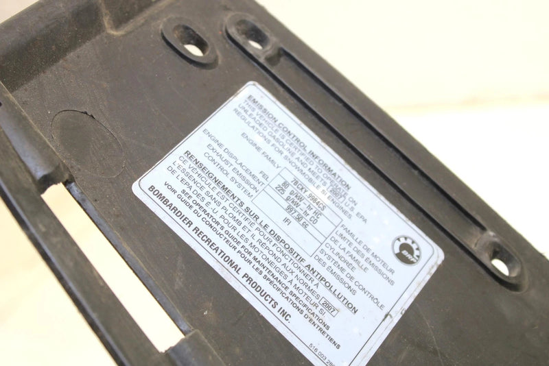 2007 Ski-doo Mxz 1000 Oem Left Bottom Pan 502006726 SS75