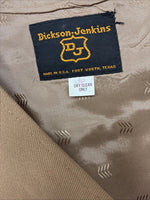 New Women’s Dickson Jenkins Tan Button Up Vest Size 30 TT-127