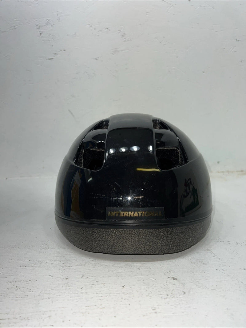 New Women’s Black Pro Lite English Riding Helmet. 1057 Large. 12-89