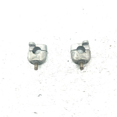 02 Honda Rancher 350 TRX350FM 4x4 S OEM Handlebar Clamp Set 53121-HC3-000 AH84