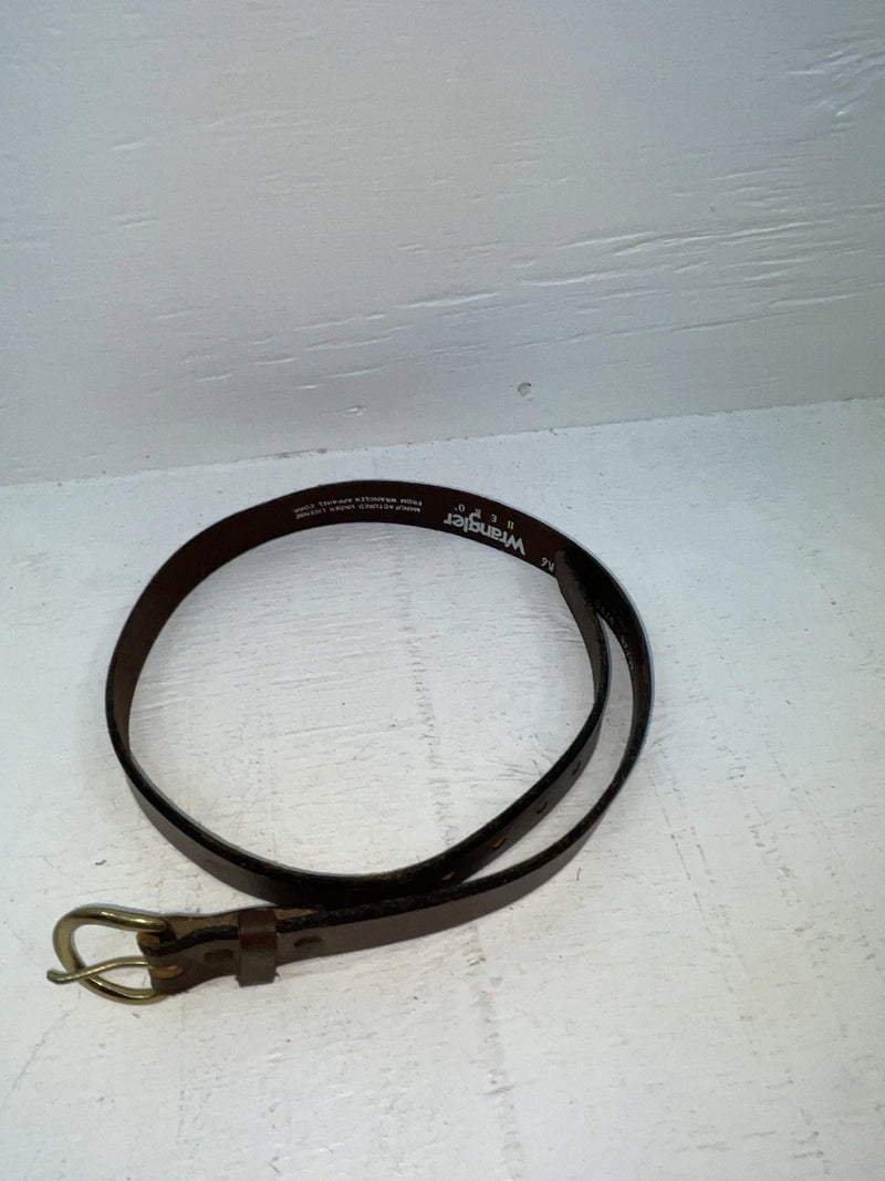 New Brown Genuine Leather Wrangler 26” Belt #4790 NN-28