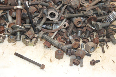 02 Yamaha  Bear Tracker 250 2wd Yfm250xp Oem Nut Bolt Spacer Hardware Kit AY18