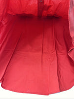 New Mens Red Pearl Snap ELY cattleman Short Sleeve Shirt 17 XL I-44