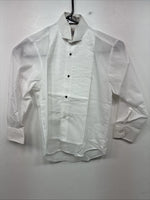 New Kids Classix White Long Sleeve English Shirt Size BS YY-11
