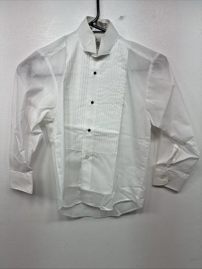 New Kids Classix White Long Sleeve English Shirt Size BS YY-11