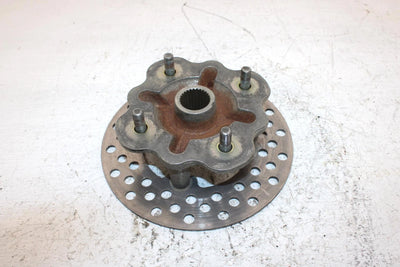 2004 Yamaha  Bruin 350 Oem Front Wheel Hub And Rotor 5ND-F5111-30-00 AY24