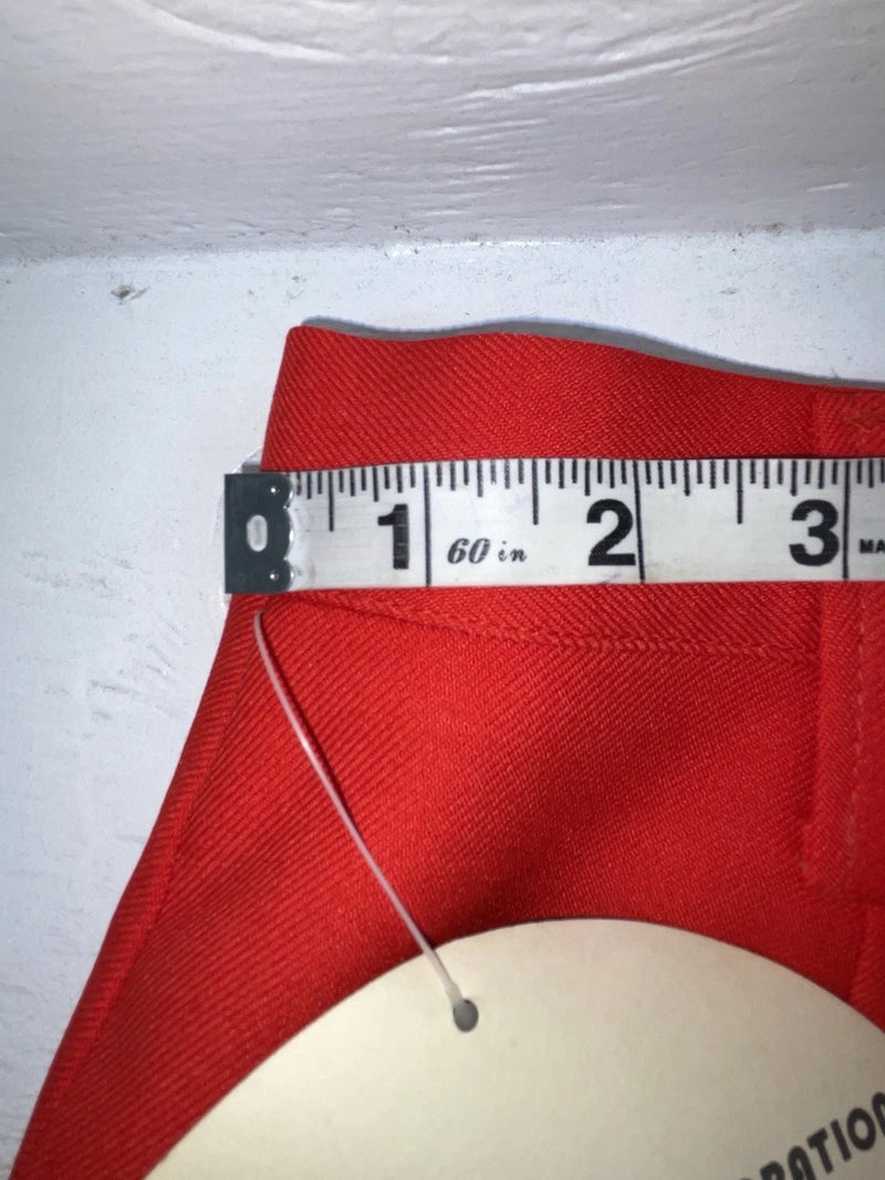 New Vintage Red Quicksilver Polyester Pants #2662 ZZ-43