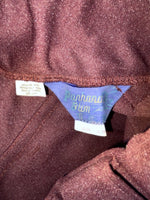 New Vintage Maroon Panhandle Slim Polyester Pants #84451 XX-35