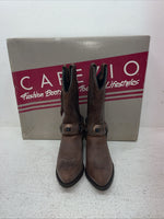 New Youth Brown Capezio Cowboy Boots. L 261 5 M. 2-154