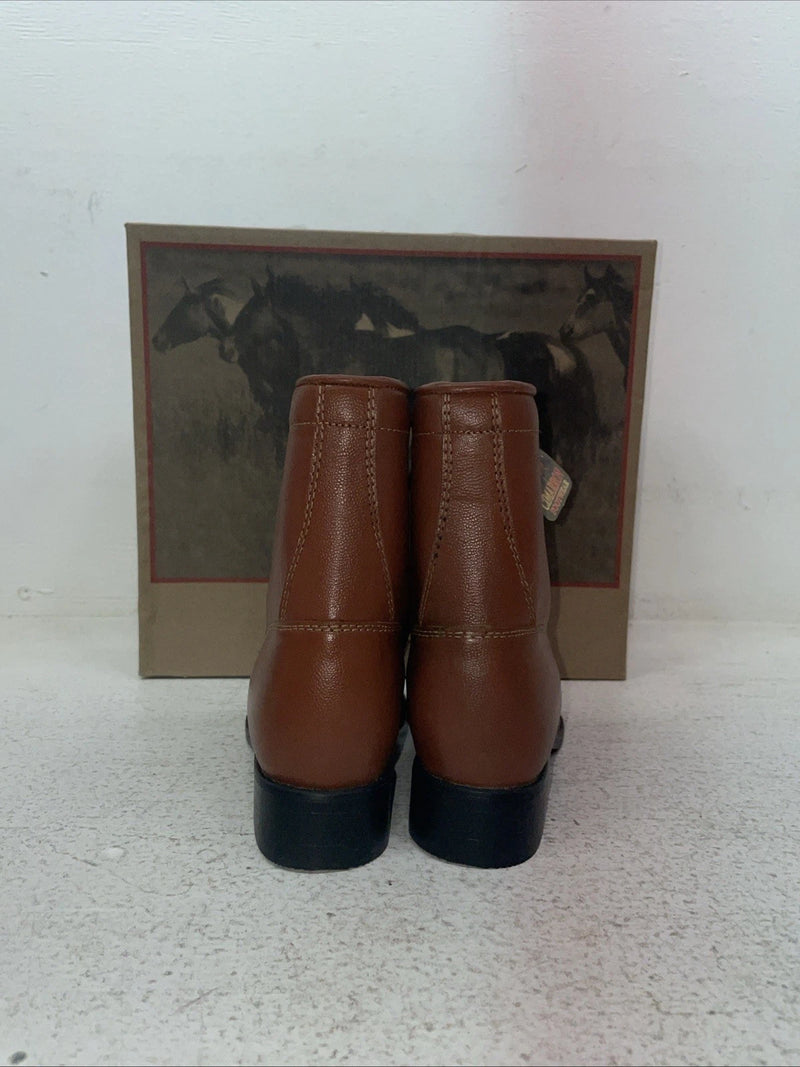 New Kids Brown Lace Up Cimarron Cowboy Boots. 5213 13. 23-41