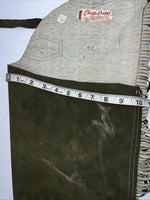New Green Chap-panel Show Chaps Adjustable Waist 37” N-40